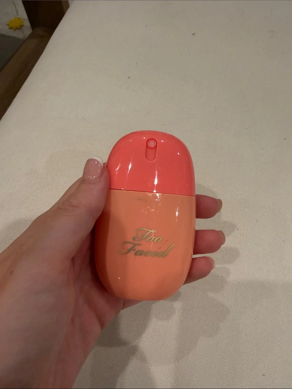 Too faced peach mist hydrating setting spray